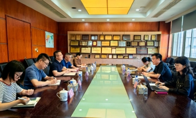 经开区管委会副主任徐伟强一行莅临我司调研指导